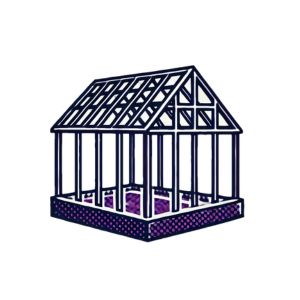 Ein schützendes Kinderhaus aus Holz im Garten für nachhaltige Spiel- und Rückzugsorte.